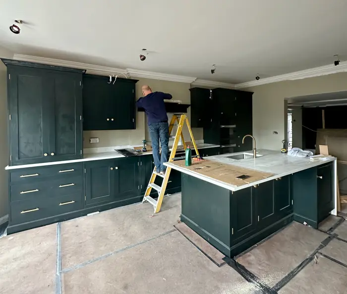 Installation of Kitchen and Bespoke Cabinetry